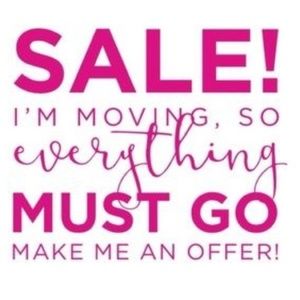 MOVING SALE - PRICES DROPPED - MAKE AN OFFER !!!